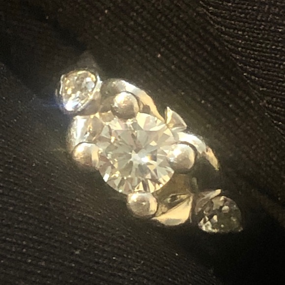 Verragio Platinum EGL cert Diamond Engagement Ring - Picture 10 of 16